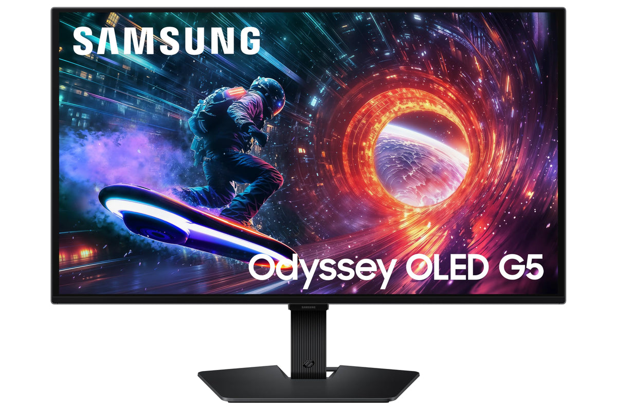 Samsung 27-inch Odyssey G5 OLED Gaming Monitor with 180Hz Refresh Rate