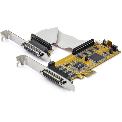 StarTech.com 8-Port PCI Express RS232 Serial Adapter Card, PCIe to Ser