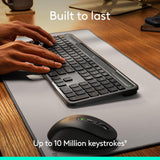Logitech Signature Slim Solar+ Clavier sans fil Bluetooth K980 - Gris