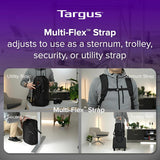 Targus 15-16” Work+ EcoSmart Backpack – Detachable Tech Organizer, Loc