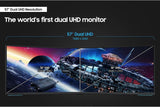SAMSUNG 57 inch Odyssey Neo G9 DUHD VA Gaming Monitor Curved 240Hz 1ms