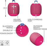 Ultimate Ears WONDERBOOM 4 Portable Waterproof Bluetooth Speaker with
