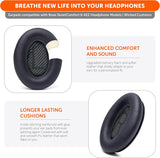 WC Wicked Cushions Upgraded Replacement Ear Pads for Bose QC35 & QC35i