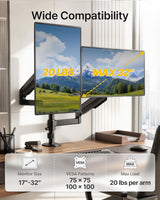 Support pour deux écrans avec ports USB et audio Startech ARMSLIMDUO