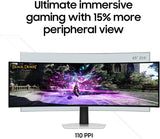 SAMSUNG 49 inch Odyssey G9 DQHD OLED Gaming Monitor Curved 240Hz 0.03m