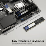 8GB DDR3-1600 LOW VOLTAGE UDIMM FOR HP - N1M47AA