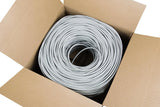 VIVO 1000ft Bulk Cat6 Wire, Full Copper Ethernet Cable, 23 AWG, UTP Pu