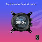 ASUS ROG Strix LC III 360 ARGB LCD All-in-one CPU Liquid Cooler - Inte