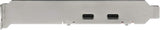Carte adaptateur PCIe USB 3.0 à 7 ports StarTech avec alimentation SATA