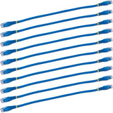 StarTech.com 1 ft. CAT6 Ethernet Cable - 10 Pack - ETL Verified - Blue