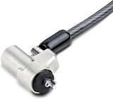 Câble antivol pour ordinateur portable StarTech.com compatible avec les fentes de sécurité Noble Wedge de 1,8 m