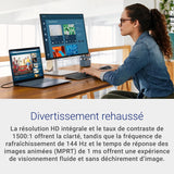 Sharp Multisync EA241F, 23.8IN IPS LED Backlit LCD Monitor with 3-SIDED Ultra Narrow Bezels, 16:9, 1920X1080, USB Hub, VGA / HDMI / Displayport IN/OUT