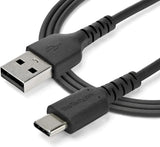 StarTech.com 2m USB A to USB C Charging Cable - Durable Fast Charge &
