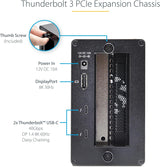 Boîtier d'extension PCIe Thunderbolt 3 StarTech.com, boîtier externe