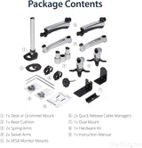 StarTech.com Desk Mount Dual Monitor Arm - Articulating - Supports VES
