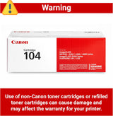 Genuine Canon Toner Cartridge 104 - Black