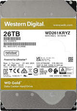 Western Digital 26TB WD Gold Enterprise Class SATA Internal Hard Drive