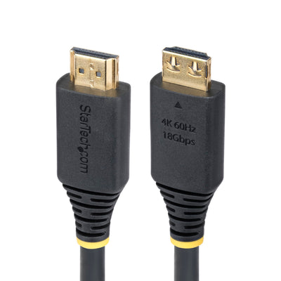 StarTech.com 10ft (3m) High Speed HDMI Cable with Gripping Connectors,