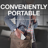 Seagate One Touch HDD with Password 5TB External Hard Drive – Black, f
