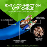 35 FT BLUE SNAGLESS CAT5E PATCH CABLE