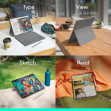 Logitech Combo Touch iPad Air 13-inch (M2)(2024) Keyboard Case - Detac