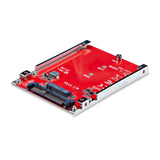 StarTech.com Adaptateur M.2 vers U.3 pour SSD NVMe, Disque PCIe vers 2,5 pouces