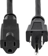 StarTech.com 15ft (4.5m) Heavy Duty Extension Cord, NEMA 5-15P to NEMA