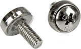 Startech.Com 100 Pkg M5 Mounting Screws and Cage Nuts for Server Rack