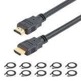 StarTech.com 6ft HDMI Cable - 10 Pack - 4K High Speed HDMI Cable with