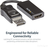 StarTech.com DisplayPort to HDMI Adapter - 4K 60Hz Active DP 1.4 to HD