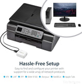 StarTech PM1115UW 1 Port USB Wireless Network Print Server with 10/100