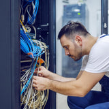 VIVO Câble Ethernet Cat6 en vrac de 300 mètres, fil de cuivre, 23 AWG, UTP Pu
