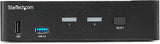 StarTech.com 2 Port DisplayPort KVM Switch - 4K 60Hz - Single Display