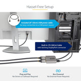 StarTech.com DP to Dual HDMI MST HUB - Dual HDMI 4K 60Hz - DisplayPort