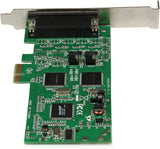 StarTech.com 4 Port PCI Express Dual Profile PCIe Serial Card Adapter