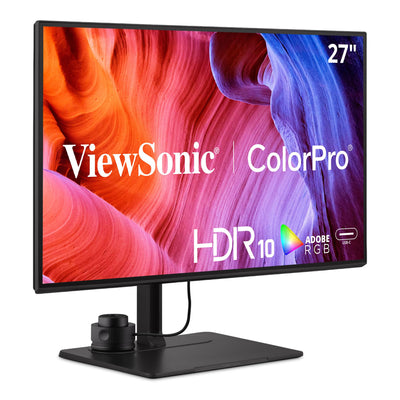 ViewSonic VP2786-4K 27 Inch Premium IPS 4K USB C Monitor with Integrat