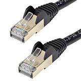 Câble Ethernet CAT6a StarTech de 1,8 m - RJ45 blindé et anti-accroc 10 Gigabit