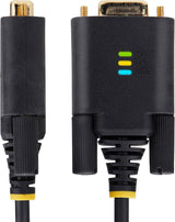 Câble adaptateur série StarTech USB vers modem NUL de 2 m (6,6 pi), persistance du port COM, FTDI, USB-A vers DB9 RS232, vis/écrous DB9 interchangeables