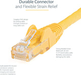 35FT CAT6 Ethernet Cable Yellow 100W POE