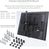 StarTech.com Dual TV Ceiling Mount, Hanging 2 Screen VESA Pole Mount f