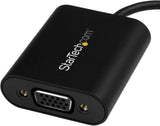 StarTech.com USB-C to VGA Adapter - 1920x1200 - USB C Adapter - USB Ty