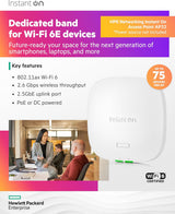 HPE Networking Instant On Access Point AP32 2x2 WiFi 6E Indoor Wireles