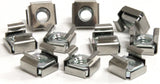 StarTech.com 50 Pkg M6 Cage Nuts for Server Rack Cabinet - Rack nuts (
