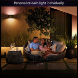 Philips Hue Dymera Smart Indoor and Outdoor Wall Light - Two Individua