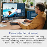 Dell 27 Plus QHD USB-C Monitor - S2725DC - 27-inch QHD (2560x1440) 144