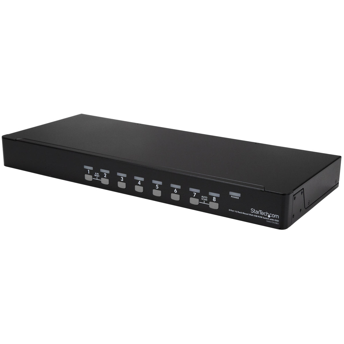 Startech.Com SV831DUSBUK 8 Port 1U Rack Mount USB Kvm Switch Kit with