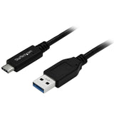 StarTech.com USB to USB C Cable – 1m / 3 ft – 5Gbps – USB A to USB C –