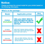HP M551 CE402A 507A Alternative