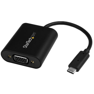 StarTech.com USB-C to VGA Adapter - 1920x1200 - USB C Adapter - USB Ty