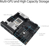 ASUS Pro WS TRX50-SAGE WIFI CEB Workstation motherboard, AMD Ryzen Thr